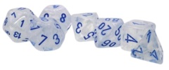 7-Die Set Mega-Hedrals Borealis: Icicle/Light Blue CHX 22581